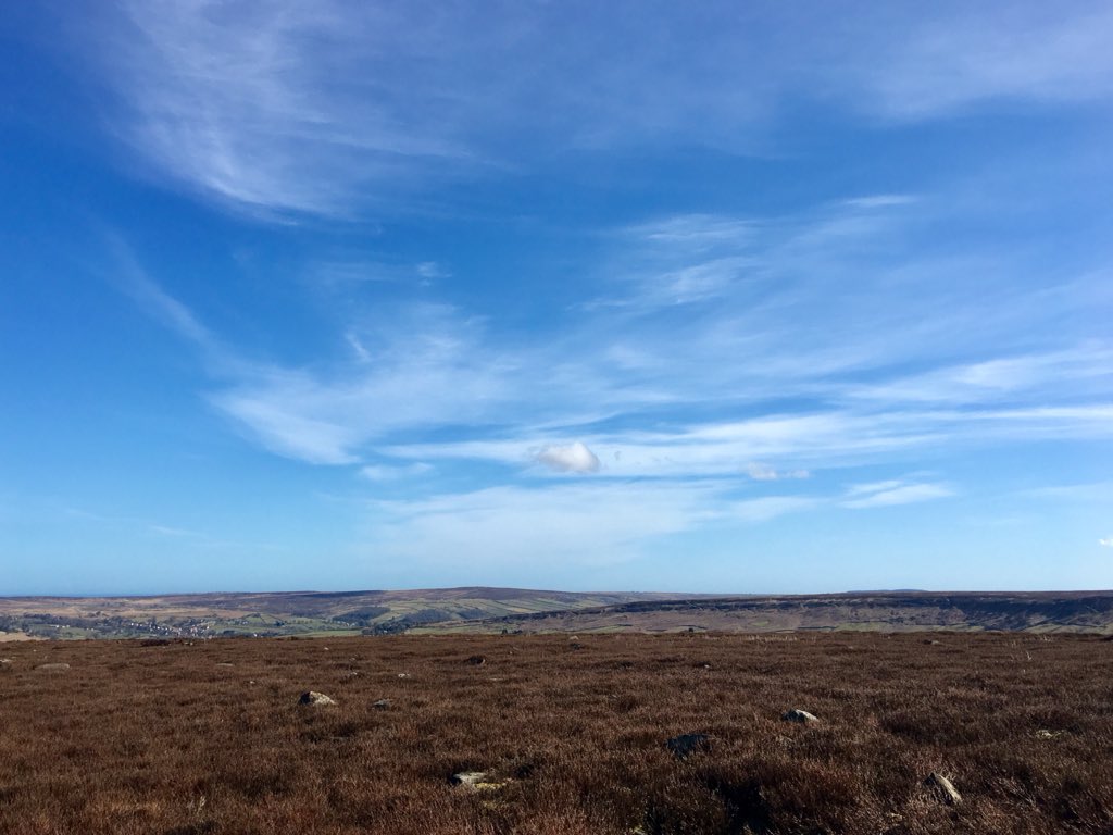 Rambler_Jan's tweet image. Grand day on the North York Moors yesterday round Castleton &amp;amp; Danby Dale. Quite warm in the valley, lovely to hear the skylarks on the moors #soundsofspring