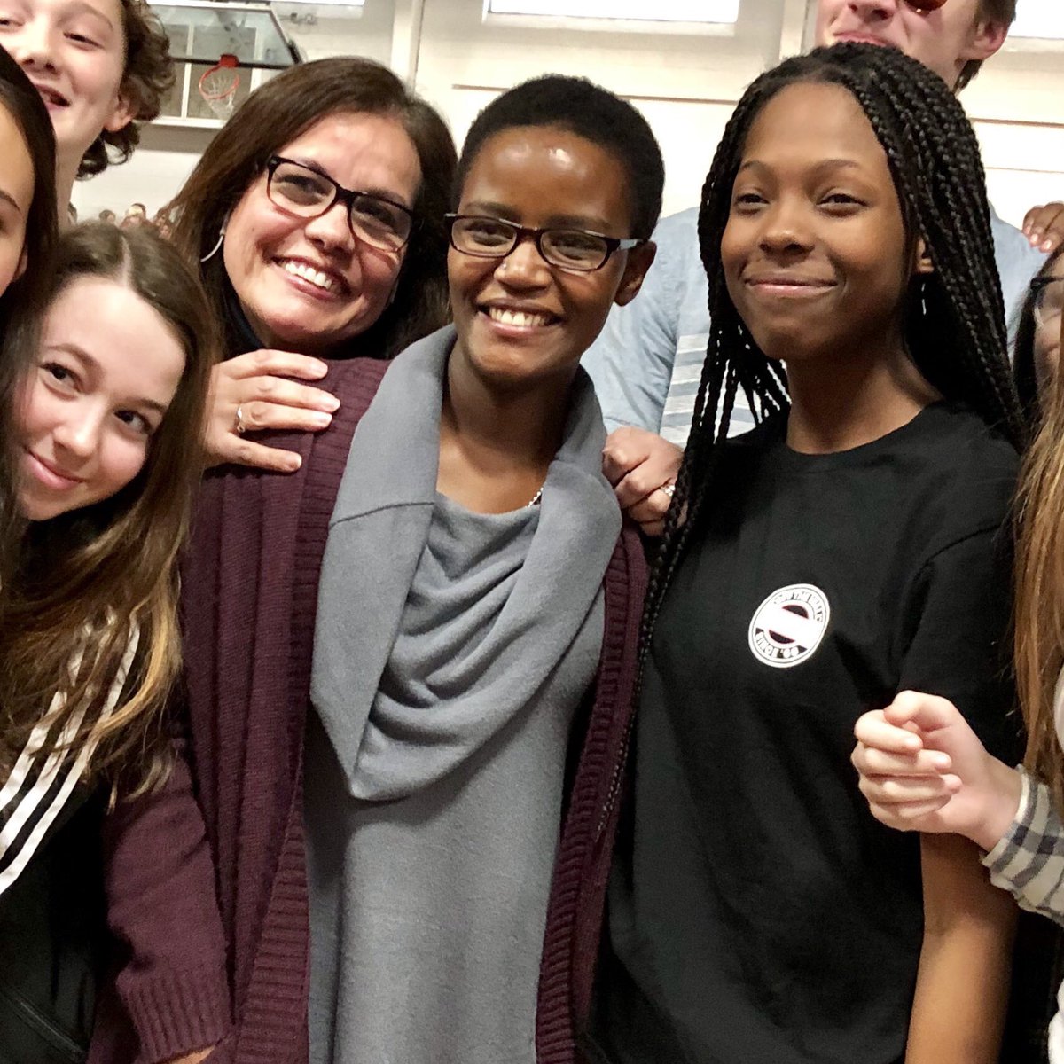 thinkkindness's tweet photo. We had an awesome visit with Princess Anne Middle School in Virginia last week @PAMSLMC ❤️#thinkkindness #spreadkindness https://t.co/Vyw7FoA8ks