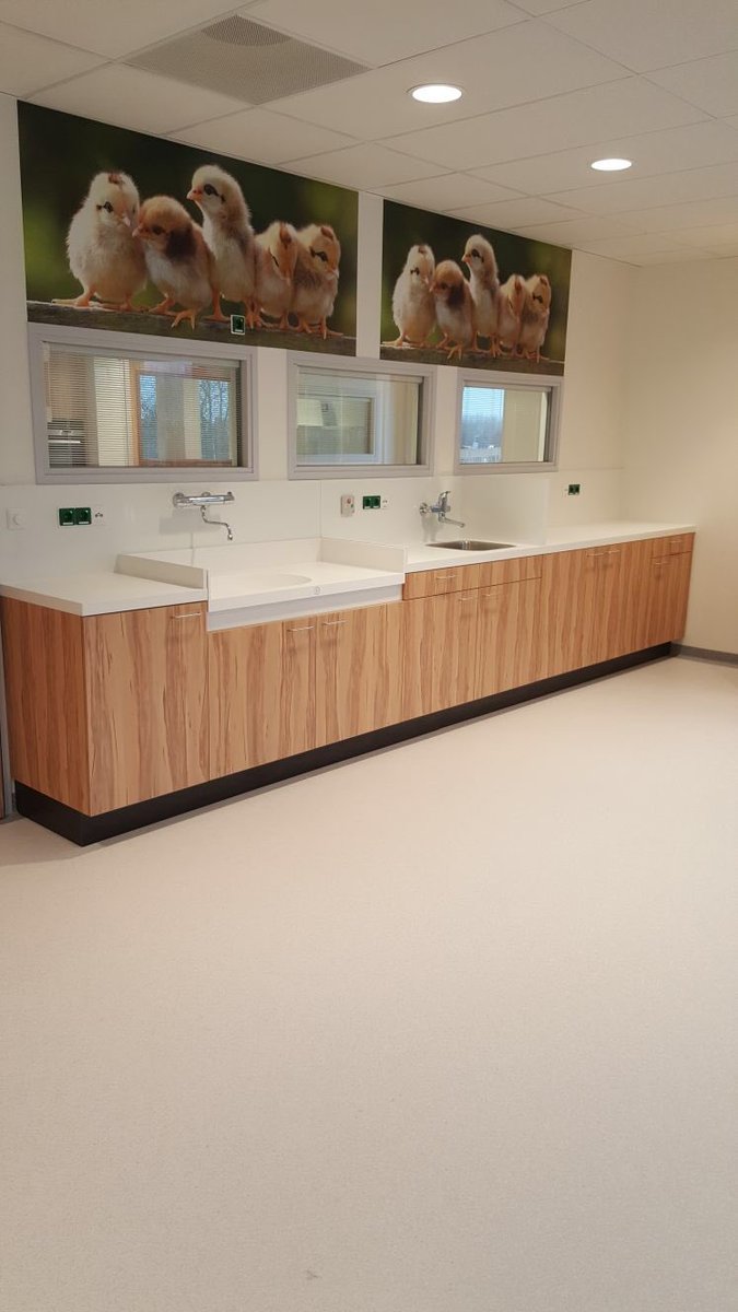 JustinBoomstra's tweet photo. Verbouw @VanWijnenGroep Ouder&amp;Kind @AntoniusSneek loopt mooi op plannng mede dankzij een fijne samenwerking tussen gebruikers en bouwvakkers. Een paaseitje als dank voor het begrip voor “onze” bouwwerkzaamheden is goed “bevallen”. https://t.co/mbT2pXvDxx