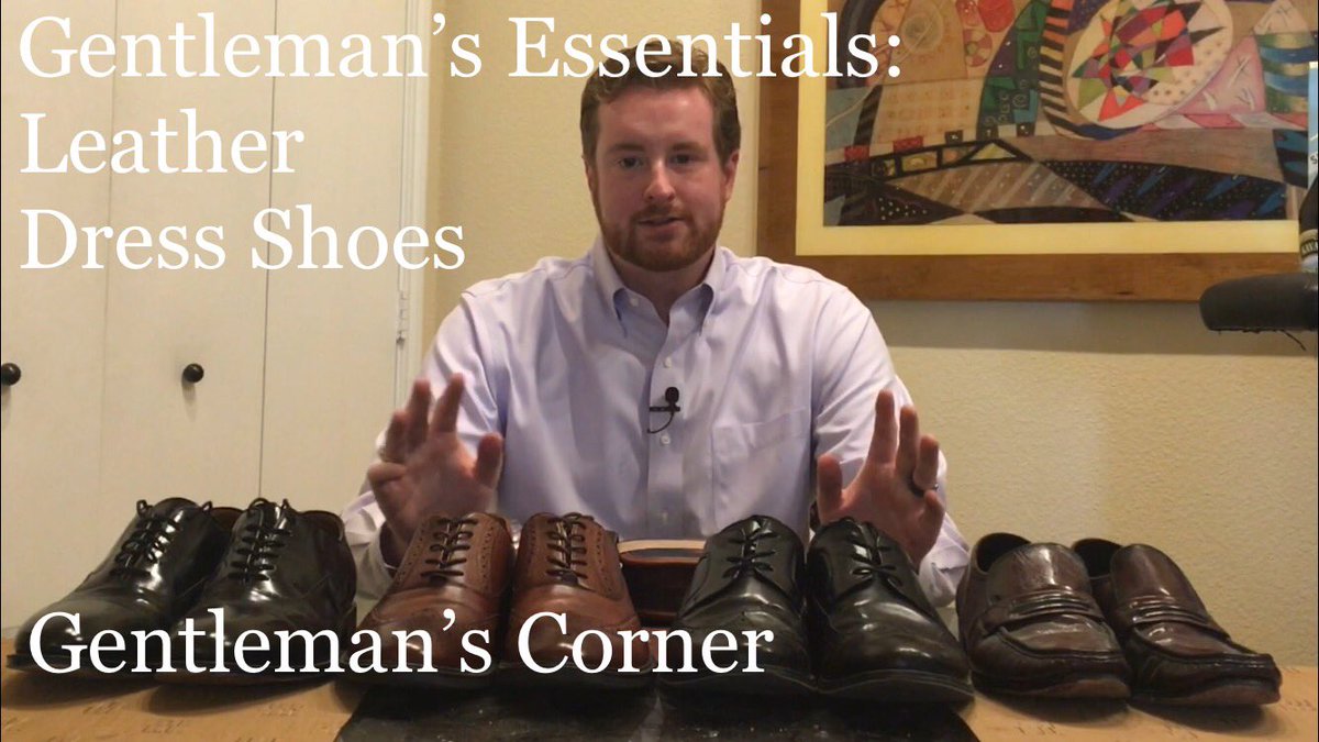 GentlemansCorn1's tweet photo. I was in a rush, so maybe not my best work, but here’s a quick video on leather dress shoes! https://t.co/3jtHo4kfFz #gentlemanscornerreview #gentlemansessentials #dressshoes #leathershoes #oxfordsnotbrogues https://t.co/nZw8dWvWd2