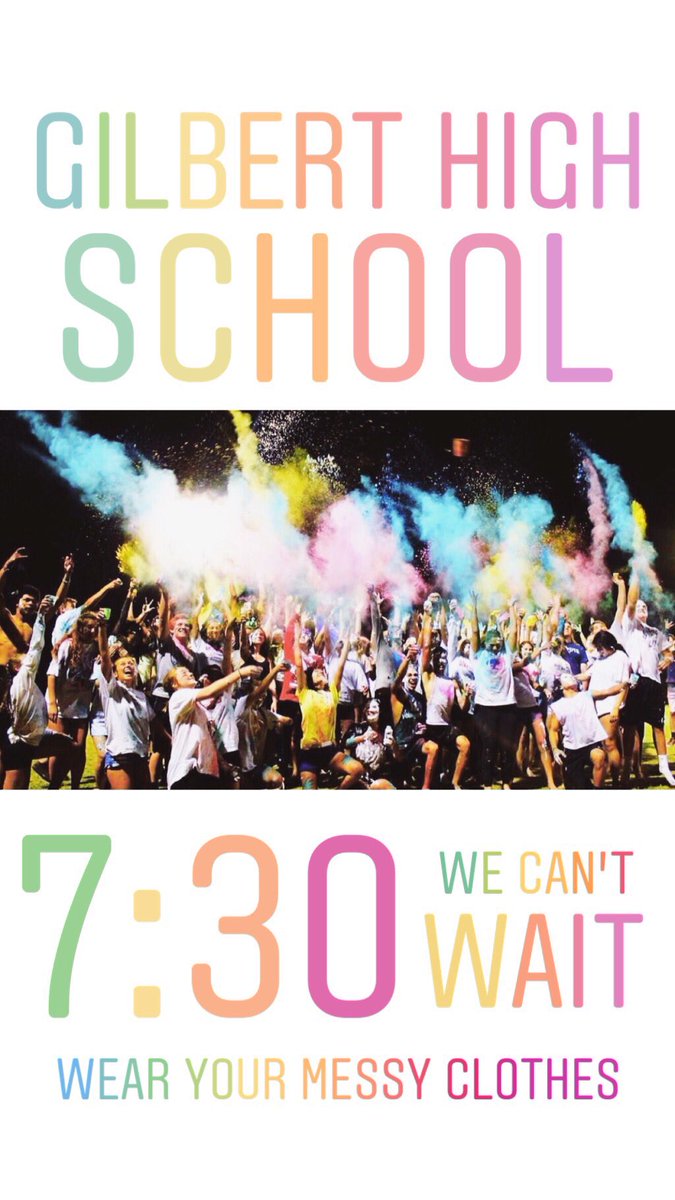 YL_gilbert's tweet photo. COLOR WAR IS TONIGHT! BE THERE! https://t.co/Cx5RBtSEvH
