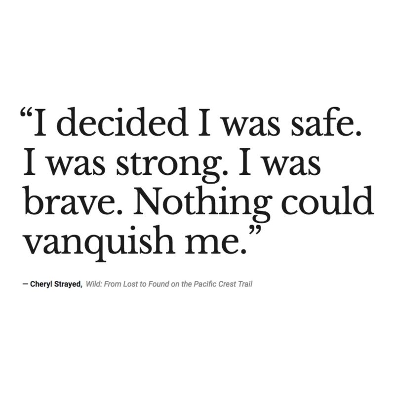 For more Cheryl Strayed quotes, click 👉   tcat.tc/2Gr27Ku