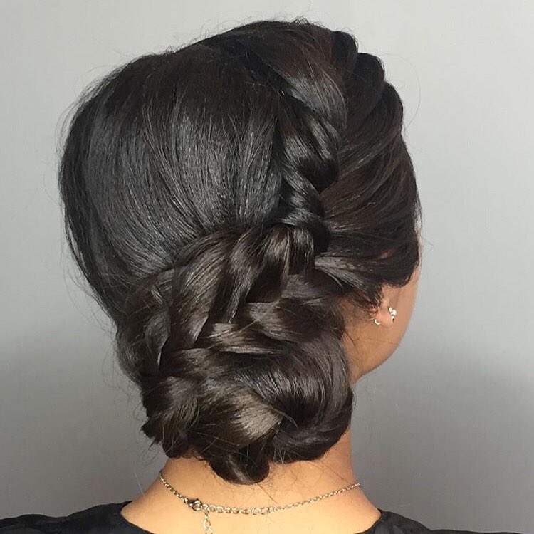 Kenra Professional On Twitter Chignon With A French Fishtail