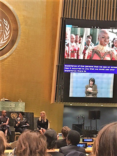 JenniferSevere3's tweet photo. As the Women's month ends, let's remember to help the closest women while reaching out to thousands further. The message was clear at the United Nations on March 8: "The Time is Now!" Let's keep our stories alive: Danai Gurira (Black Panther) and Reese Witherspoon (Time's Up) https://t.co/bRvqDFjOSC