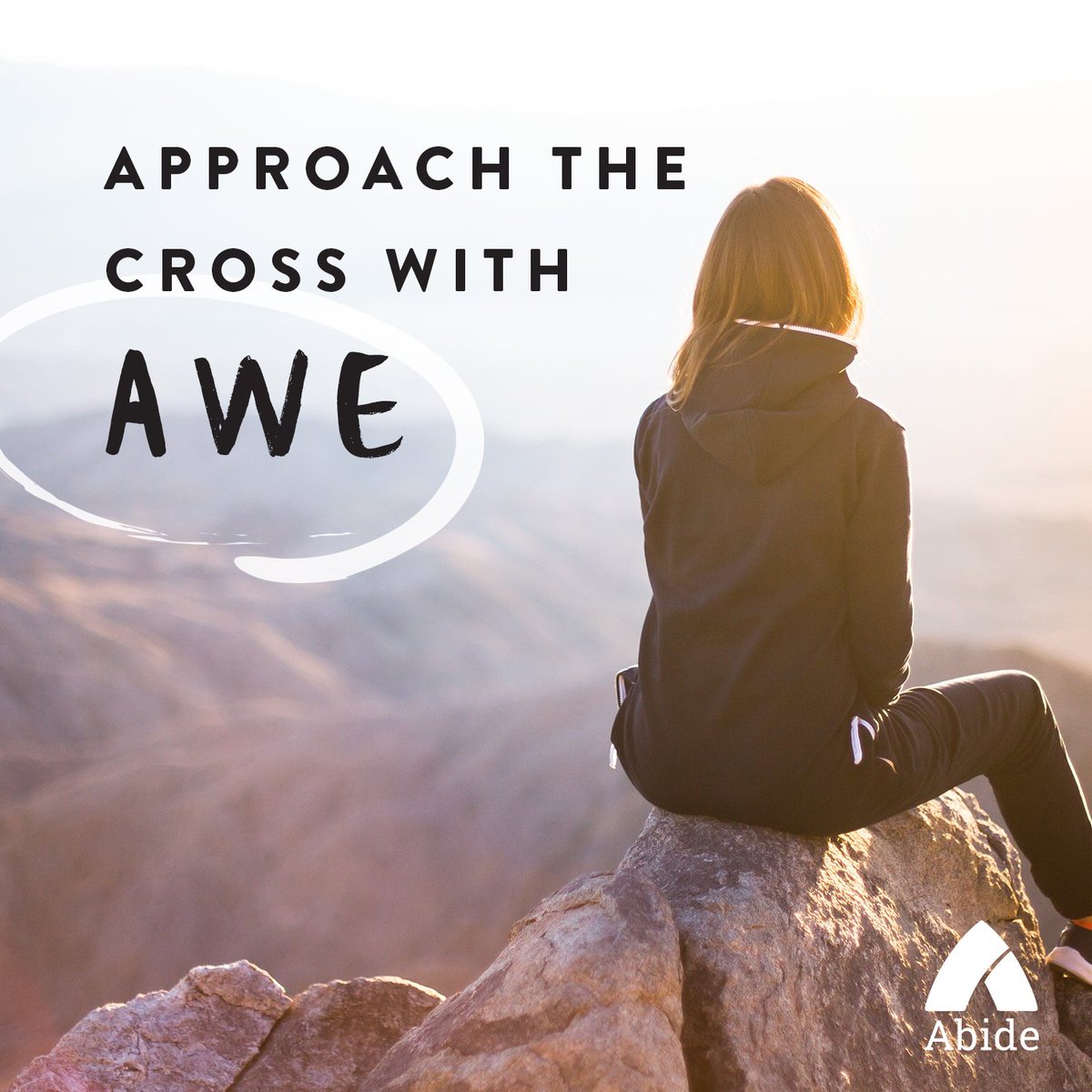 AbideApp's tweet photo. How has the cross impacted your life?
#abide #abideis #prayer #meditation #devotion #meditations #mondaymotivation #Jesus #easter #holyweek https://t.co/CiptQf7TkB