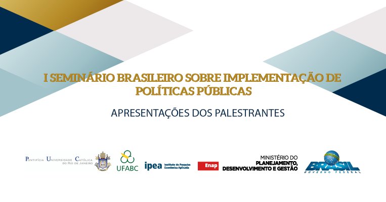 Enap disponibiliza apresentações dos palestrantes do I Seminário Brasileiro sobre Implementação de Políticas Públicas campodepublicas.wordpress.com/2018/03/26/ena…