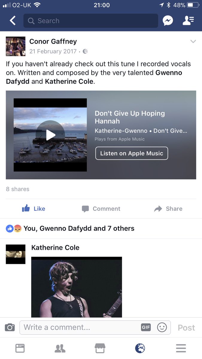 Cole0Cole's tweet photo. Check out this Celtic Rock Song @GwennoDafydd @ConorGaffney1 #cardifflifeawards https://t.co/ovKaLb18J2