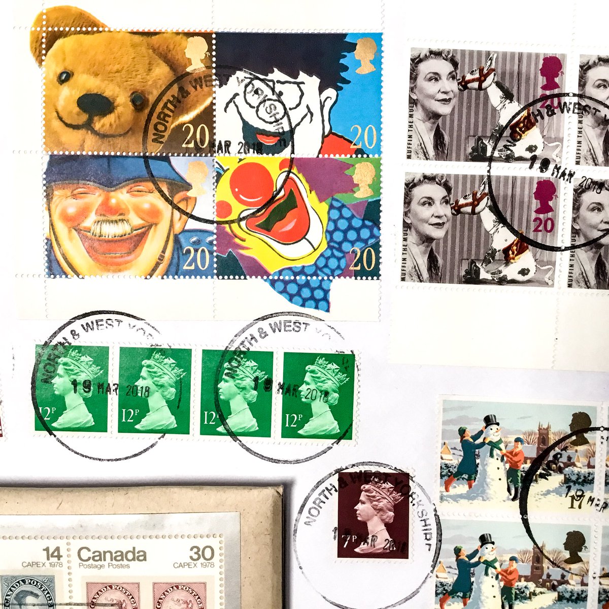 This #mailbagmonday📮 comes from Canada and England! These envelopes contained #philatelic #periodicals en route to <a href="/stamplibrary/">APRL</a>. Members can check out philatelic journals from around the world

All under one roof: catalog.stamplibrary.org📚