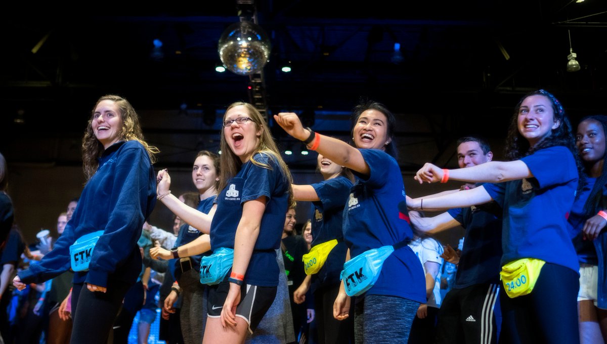 UNC's tweet photo. 24 hours of dancing. $6 million raised.

Discover how @carolinaftk has supported patients and families from @UNCchildrens through its annual Dance Marathon event over the last 20 years. #UNC ➡️ https://t.co/UIhdScozua https://t.co/6qFvdxBOLH