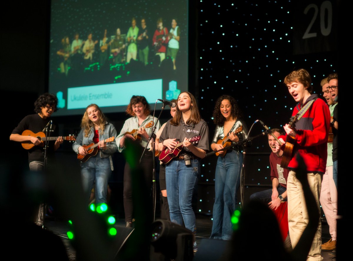 UNC's tweet photo. 24 hours of dancing. $6 million raised.

Discover how @carolinaftk has supported patients and families from @UNCchildrens through its annual Dance Marathon event over the last 20 years. #UNC ➡️ https://t.co/UIhdScozua https://t.co/6qFvdxBOLH
