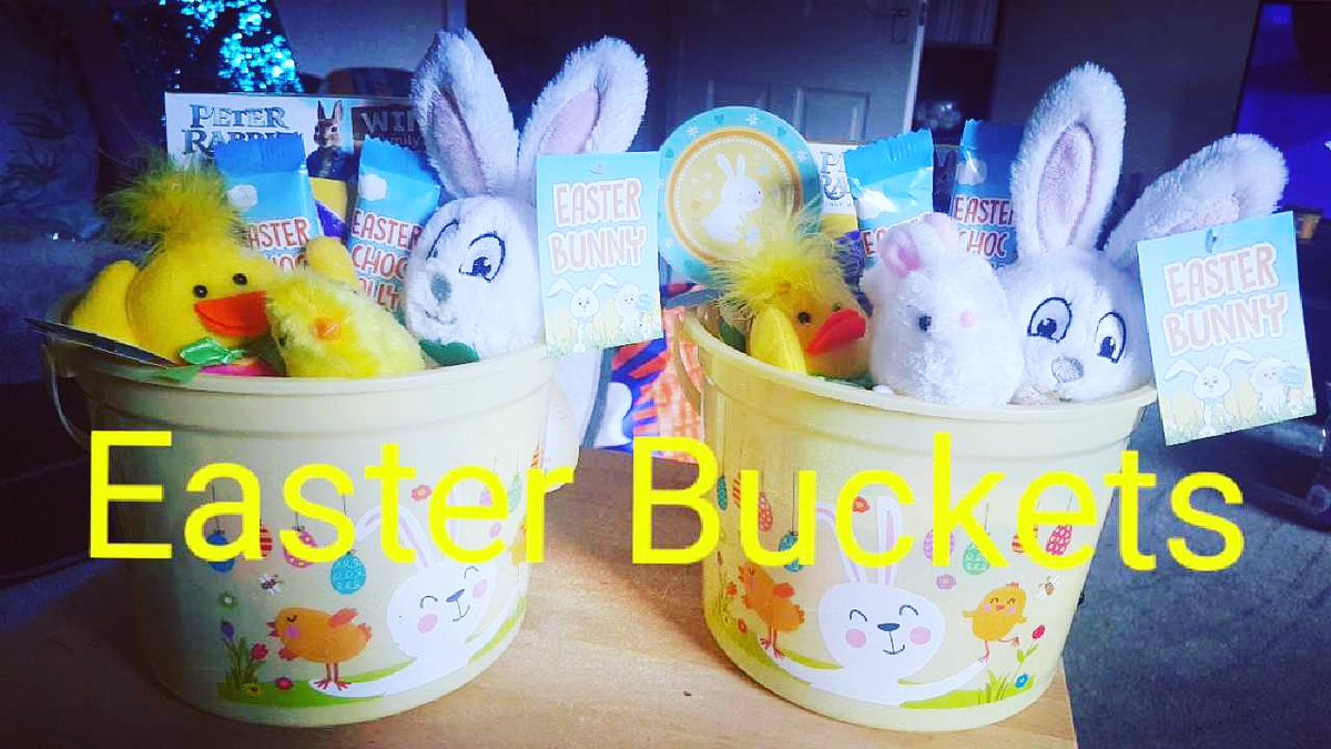 theberrymonds's tweet photo. Think my niece and nephew are going to love there Easter Buckets 👍🐰🐣 https://t.co/jItYB3NAeV