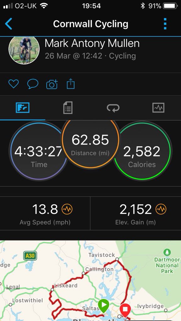 CVC_1000's tweet photo. Managed to get this off Mark from his training ride today, decent miles clocked up. #CVC1000 #ArmedForces #forcessupport #cycling #retweettosupport @UKCycleChat @ukcyclingevents @RNRMC @TheBHF @DiabetesUK @HMS_RALEIGH @RoyalNavy @RoyalMarines https://t.co/ubZhVG5bmH