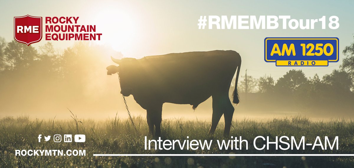 RMEHQ's tweet photo. Here we are again, this time doing an interview with @AM1250radio . We are thrilled to talk about @RMEHQ and the Ag Industry.
#RMEMBTour18 #ontheroad #teamRME #community #chsm #farming
#radio #agriculture https://t.co/BLXwKXJO0T