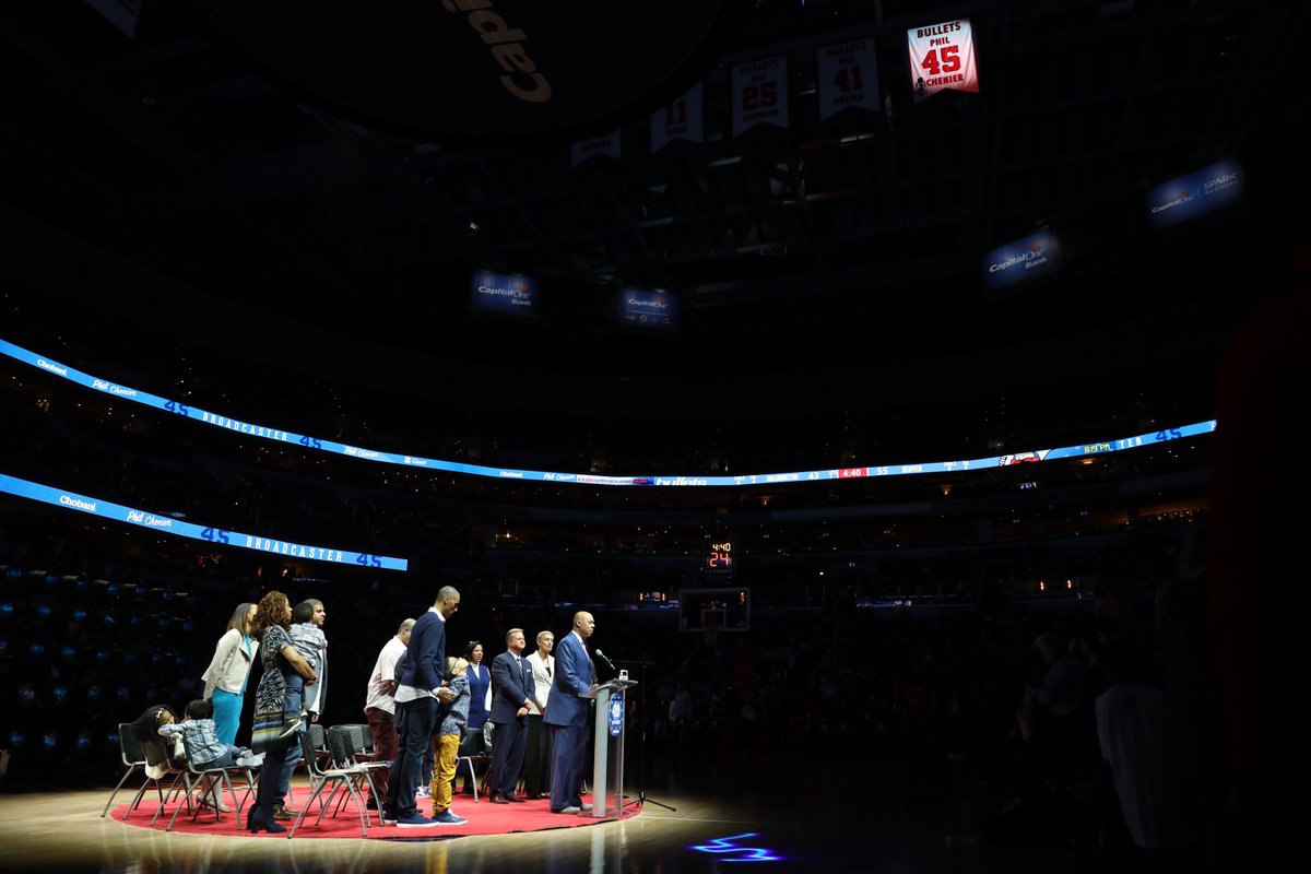 WashWizards's tweet photo. What a weekend with our '78 champs!
#Bullets40 📸: https://t.co/9BC6nuptKs https://t.co/8gOocIJ5vK