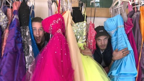 CBCCanada's tweet photo. Alberta skateboarders to take 120 prom dresses to Mexico for orphaned girls https://t.co/ujMa0ejh92 https://t.co/3ytBXrPHQI