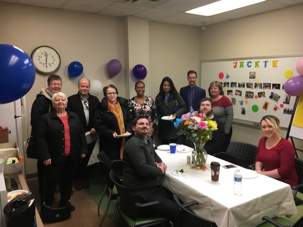 bradleya007's tweet photo. Happy Retirement Jackie! To an amazing 35 years. It was a privilege to have worked with you! #retirement #YouMakeTD #we’llmissyou https://t.co/UEhrynFulU