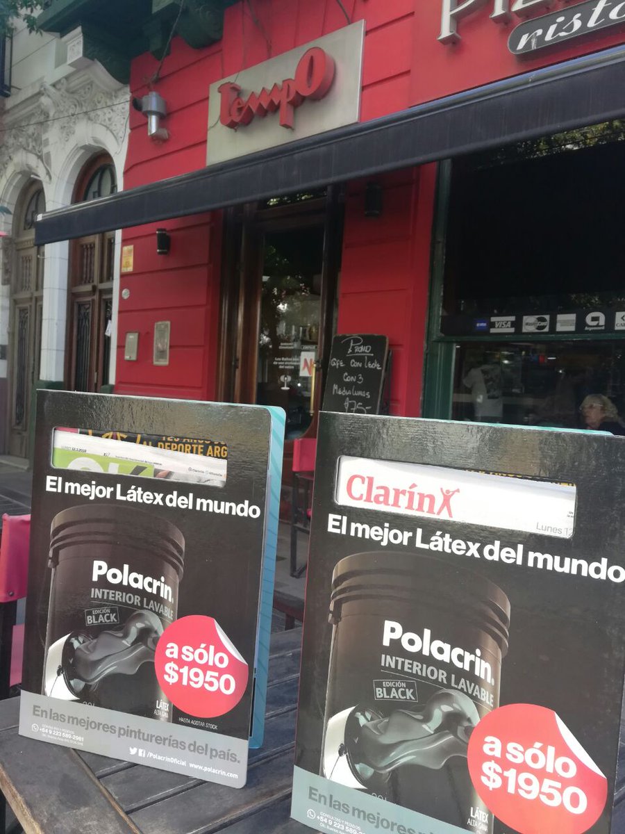RafikiRedes's tweet photo. Nuestros amigos de la pizzería 
 " Tempo Adrogue " ya tienen sus #Portadiarios renovados!!! https://t.co/7Bt3fqiahH