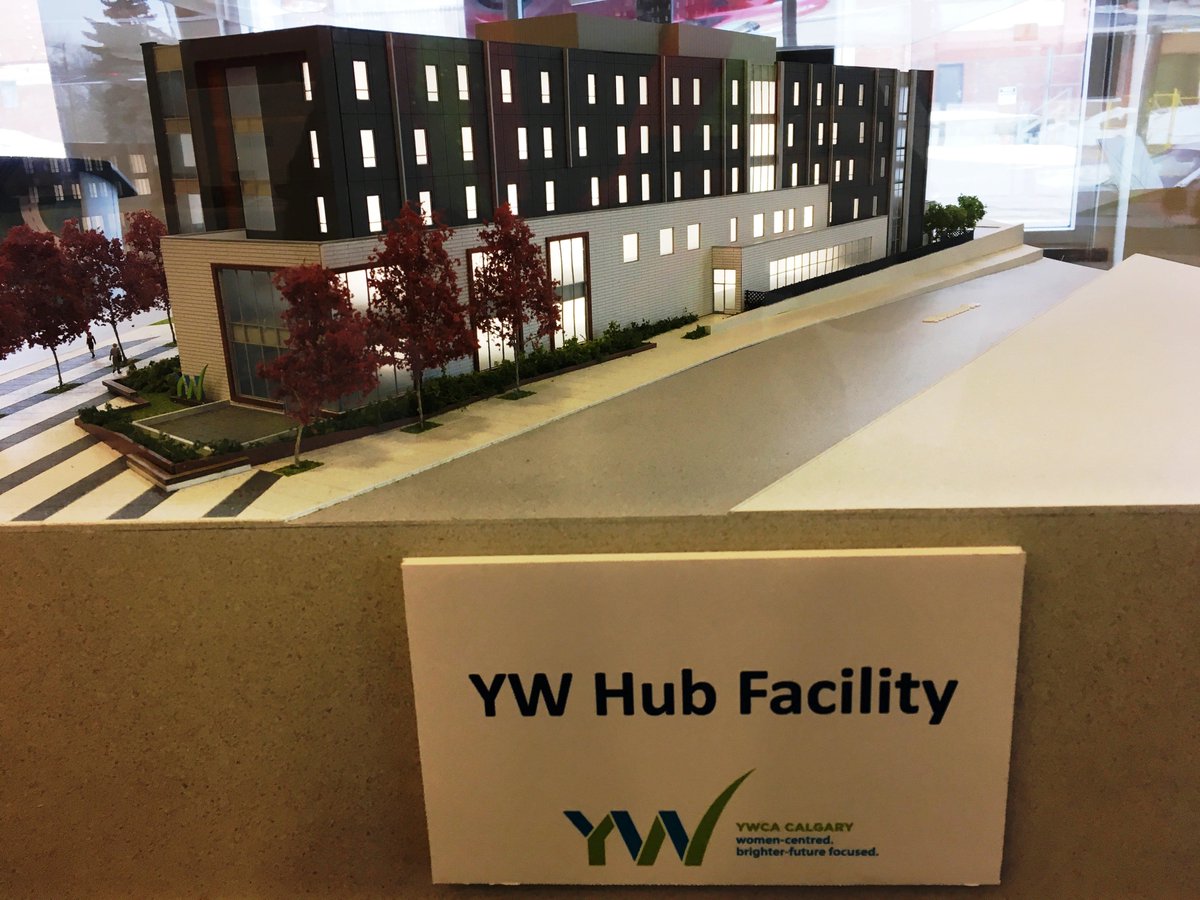 YourAlberta's tweet photo. Calgary women transitioning to stability will soon have more options for safe housing. Funding for the YW Hub will provide 100 single suites and access to services like counselling, employment and training opportunities and 90 childcare spaces: 
https://t.co/wxvBdHVWsf #abhousing https://t.co/GScEhjqVAv