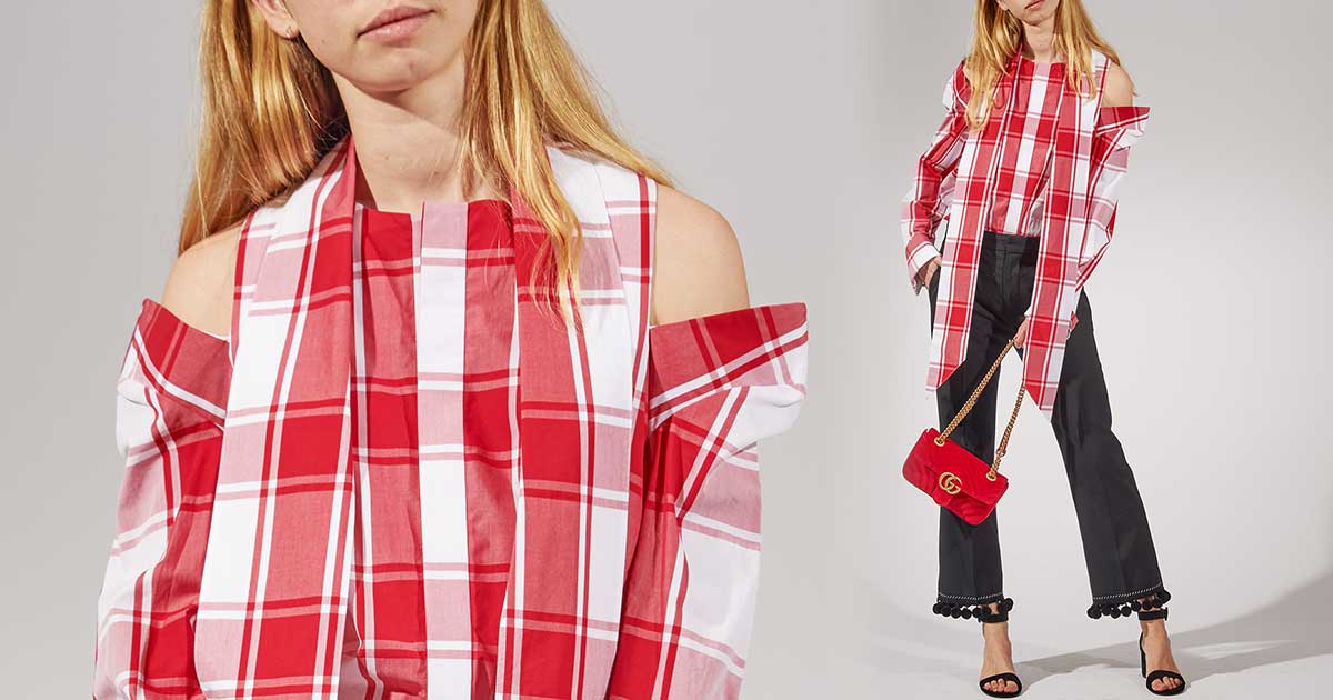 Plaid is Trending! Checks in all iterations were a hit on the spring runways. Shop our faves: kirnazabete.com/fashion-feed/t…