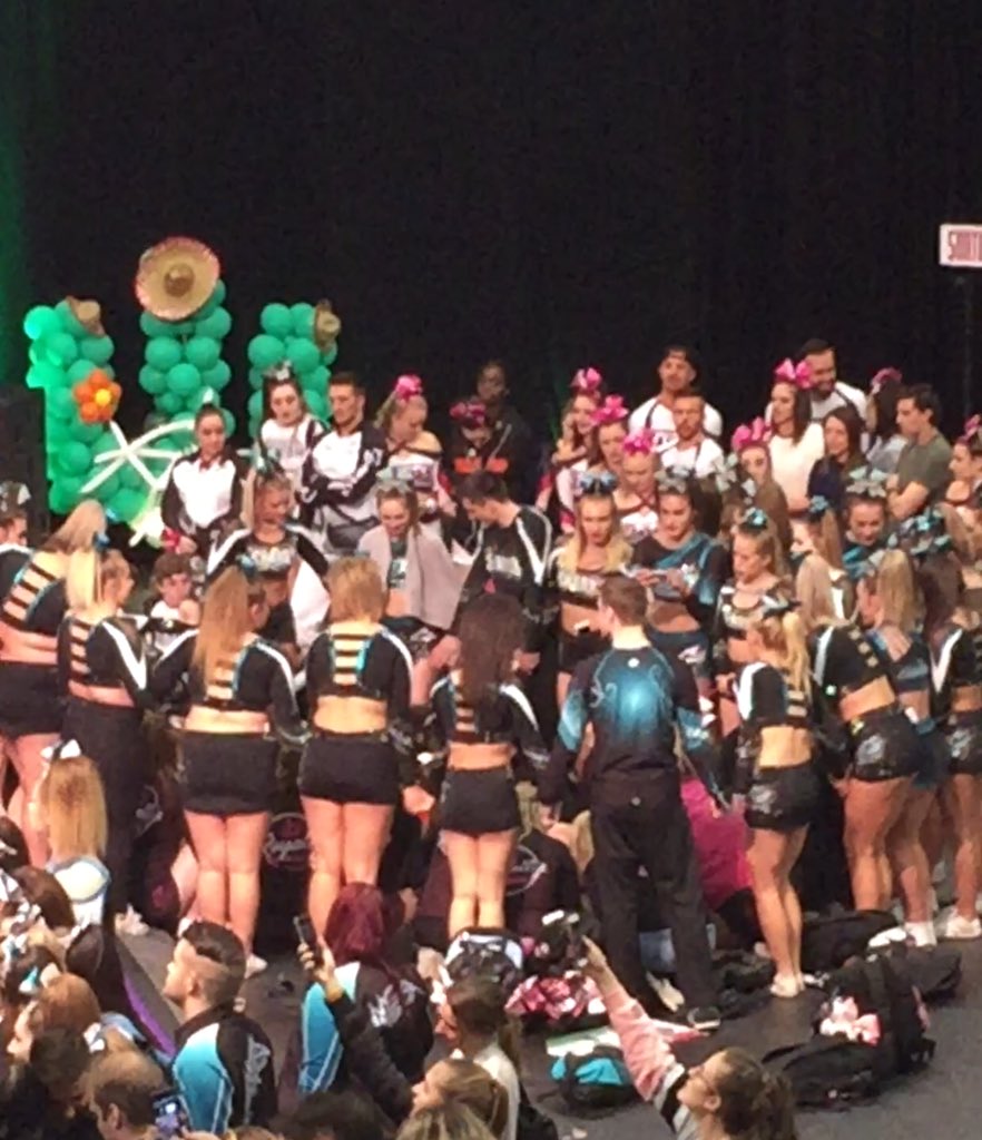 jazzyjad's tweet photo. I have been around cheer for over 12+ years and I was brought to tears yesterday with the sportsmanship from @Finbacksharks1 to @_royaltyelite VIP during the awards @KicksAthleticks Celebration. @CSSharks you should be very proud 💕 https://t.co/hwSYURtAVR