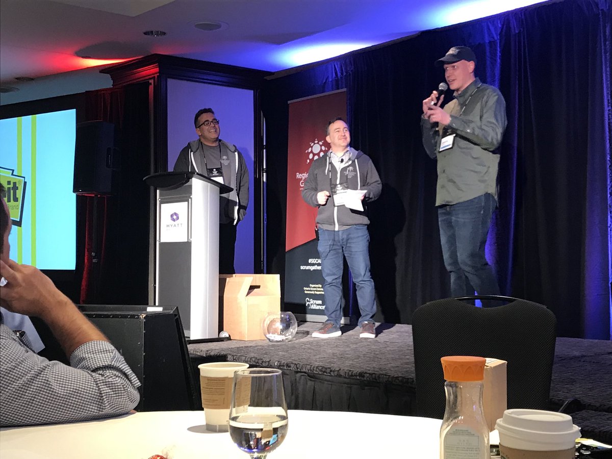 ErkanCalgary's tweet photo. @brockargue rockin the main stage at #SGCAN with some evening news https://t.co/k0e1zf91Xc