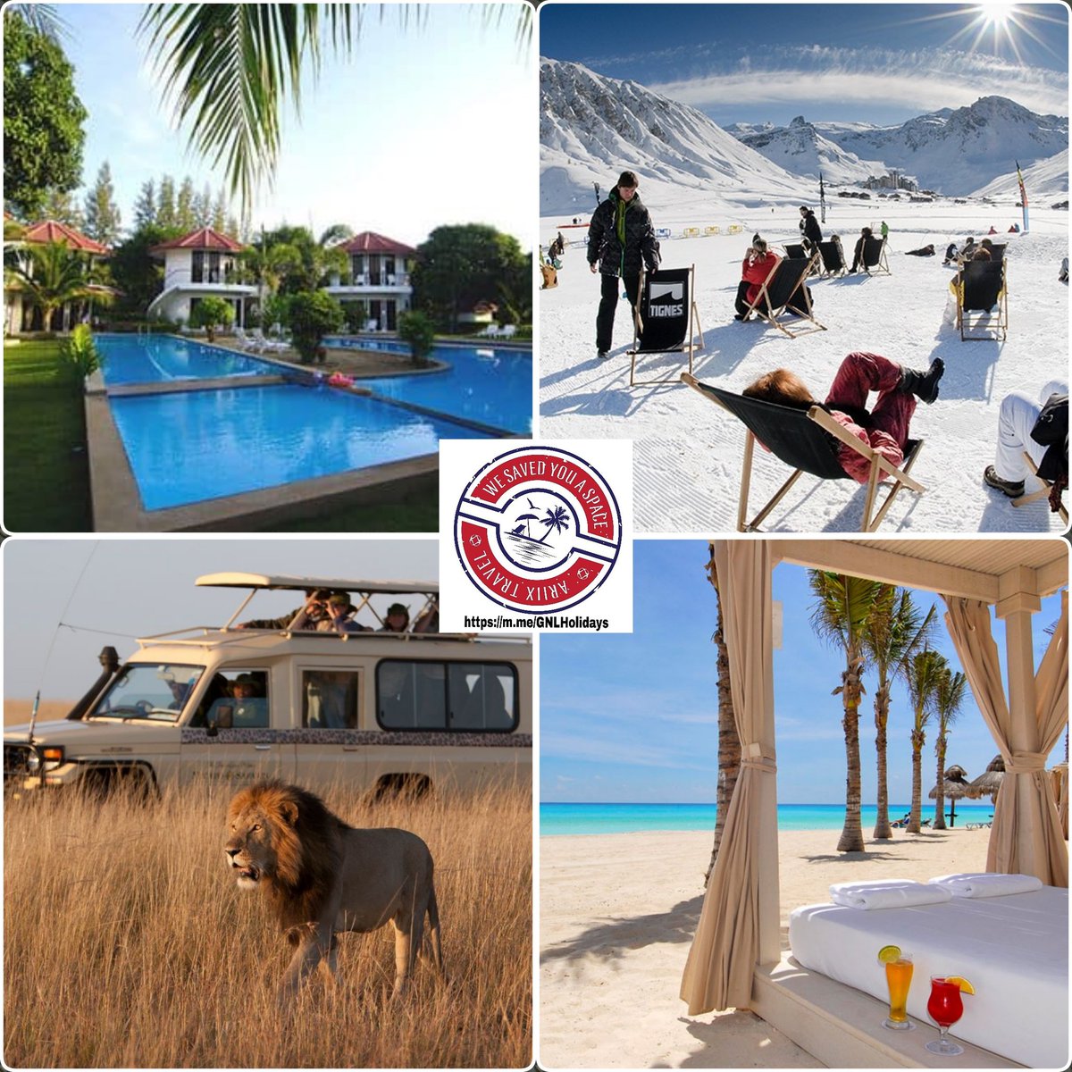 GarethHealth's tweet photo. Which would be at the top of your list....?

Safari 🦏🐘
Country Retreat Spa 🏞
Snow 🗻
Beach 🏖

Think Safari with a close 2nd from the beach 😉

https://t.co/0NzCMBzZKH

#WeSavedYouASpace https://t.co/C4iMVrafZP