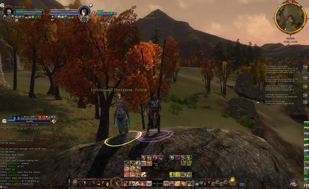 lotrofamily's tweet photo. Sometimes you can find a moment of peace in the moors. Atleast for a brief selfie. Oldie but goodie. Props to Disterisk of Nimrodel who I doubt still plays. #FancyLADs #LotROFamily /// Hobs https://t.co/ZPLCflXiJN