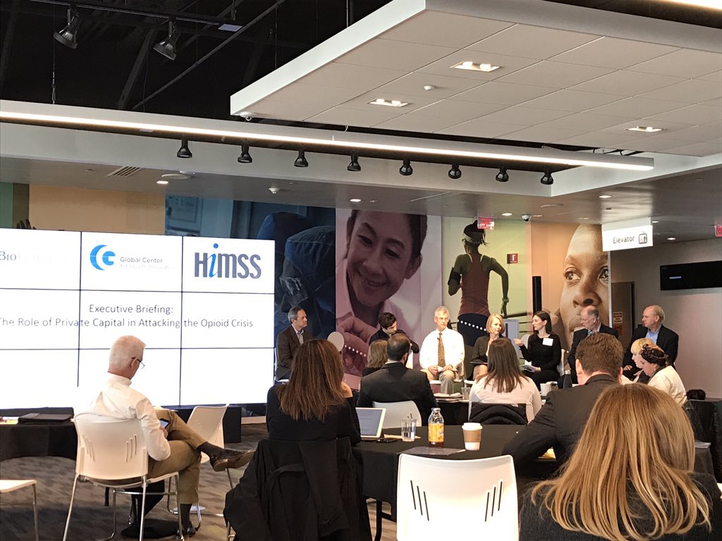 Allisyn_Leppla's tweet photo. Leading clinical experts from NEO #opioidconsortium hospitals discussing innovation in treatment therapies @BioECorp Executive Briefing Series. https://t.co/kXJDqjlGIL