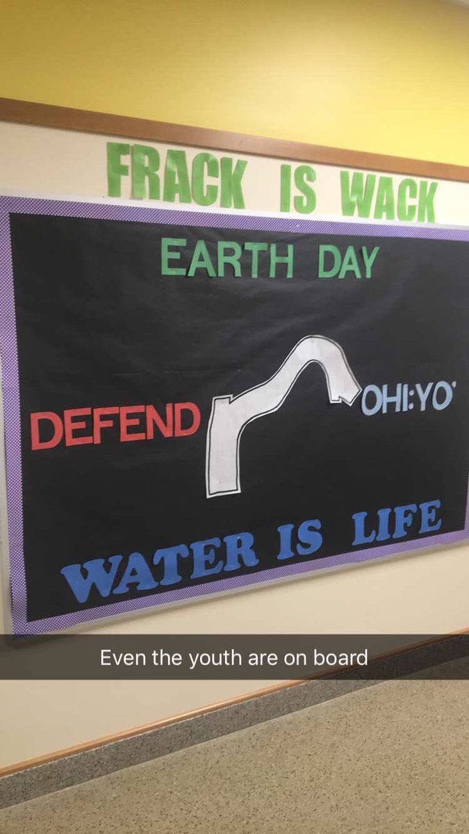 Jynalicious77's tweet photo. Even our kids are #Woke #FrackIsWack #DefendOhiyo #TripleDivide https://t.co/iR0dgT7dz8
