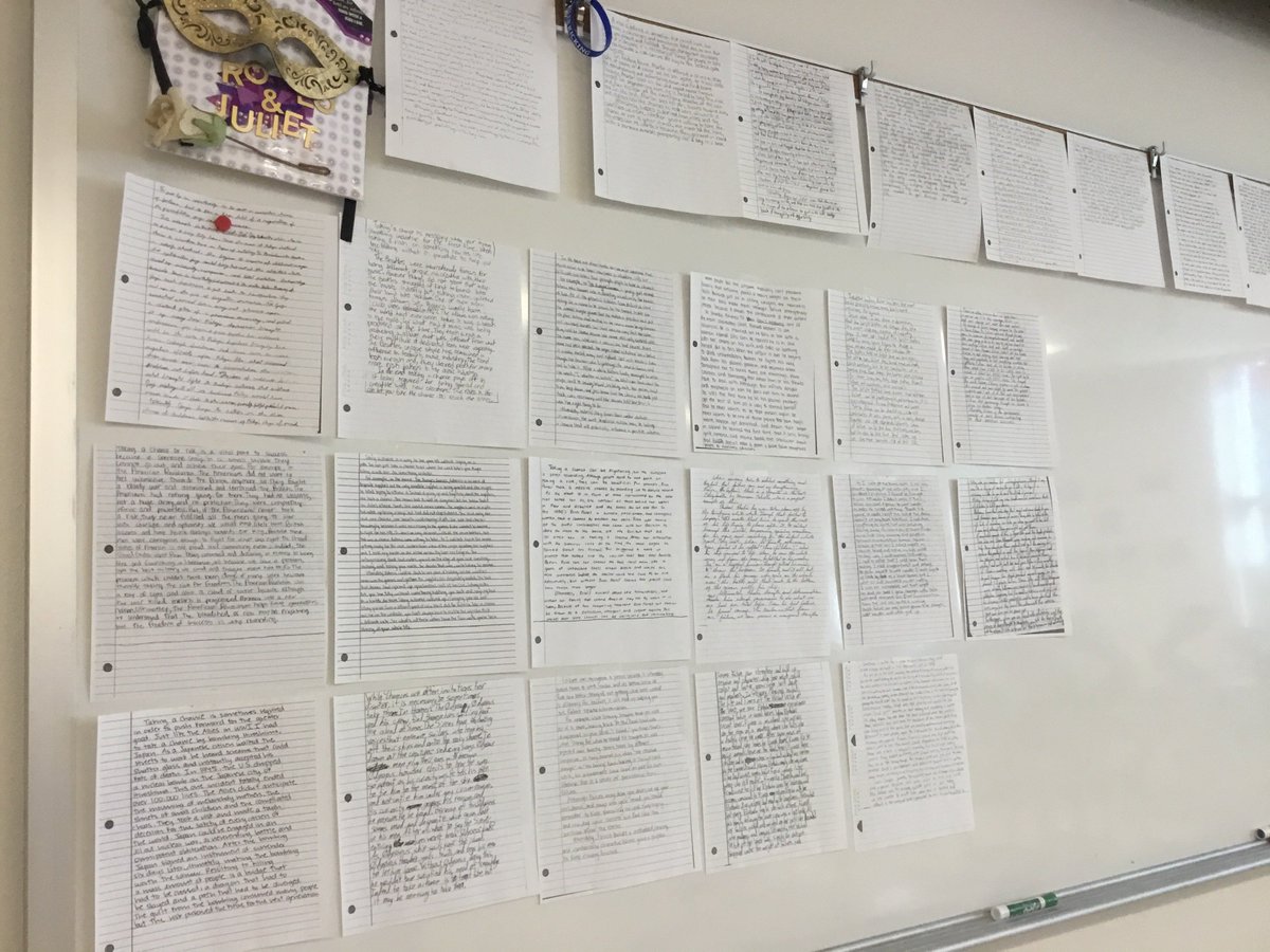 TheTWeave's tweet photo. A Poem.
I am quite floored
that my bulletin board
contains so many eights,
way more than I could anticipate.
But, I'm not mad.
Indeed, it's a good problem to have.
Ultimately, my kids made me proud
and I'll make room for this paper crowd.
#sayeight #MISDProud #20percent https://t.co/SjYwp7VYoF
