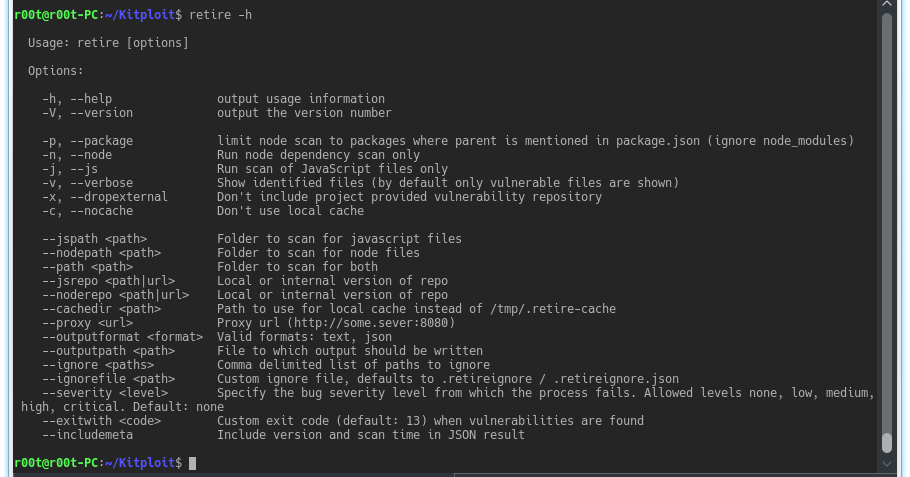 Dr2moke's tweet photo. RT KitPloit "#RetireJs - #Scanner Detecting The Use Of #JavaScript Libraries With Known Vulnerabilities https://t.co/Gj0Yjq109q https://t.co/xmmEmh5ULd"