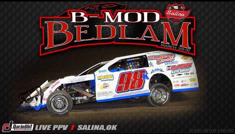 <a href="/JAllenRacing98/">John Allen</a> will be getting back behind the wheel of the #98k this weekend <a href="/SalinaHighbank1/">Salina Highbanks</a>