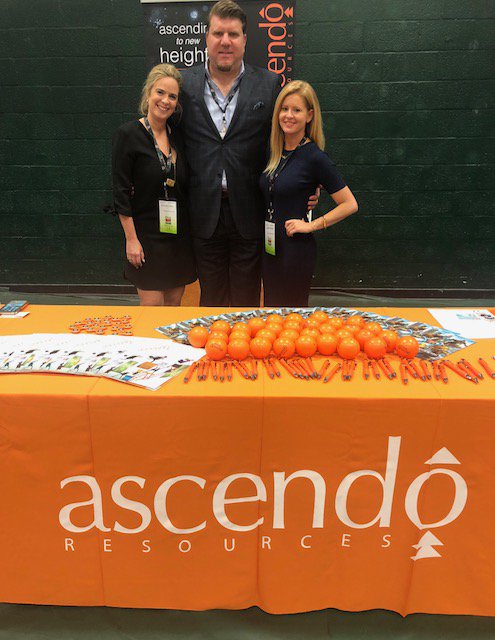 AscendoJobs's tweet photo. Ascendo Miami's Banking and Accounting &amp; Finance Team at the @universityofmi1 Student-Athlete Career Fair 🏈🤓

#itsallabouttheu #toppel #hireacane #um #florida #miami #athletes #grads #alumni #students #professionals #careerfair #staffing #hiring #apply #work #ascendojobs https://t.co/QrDWLmLip3
