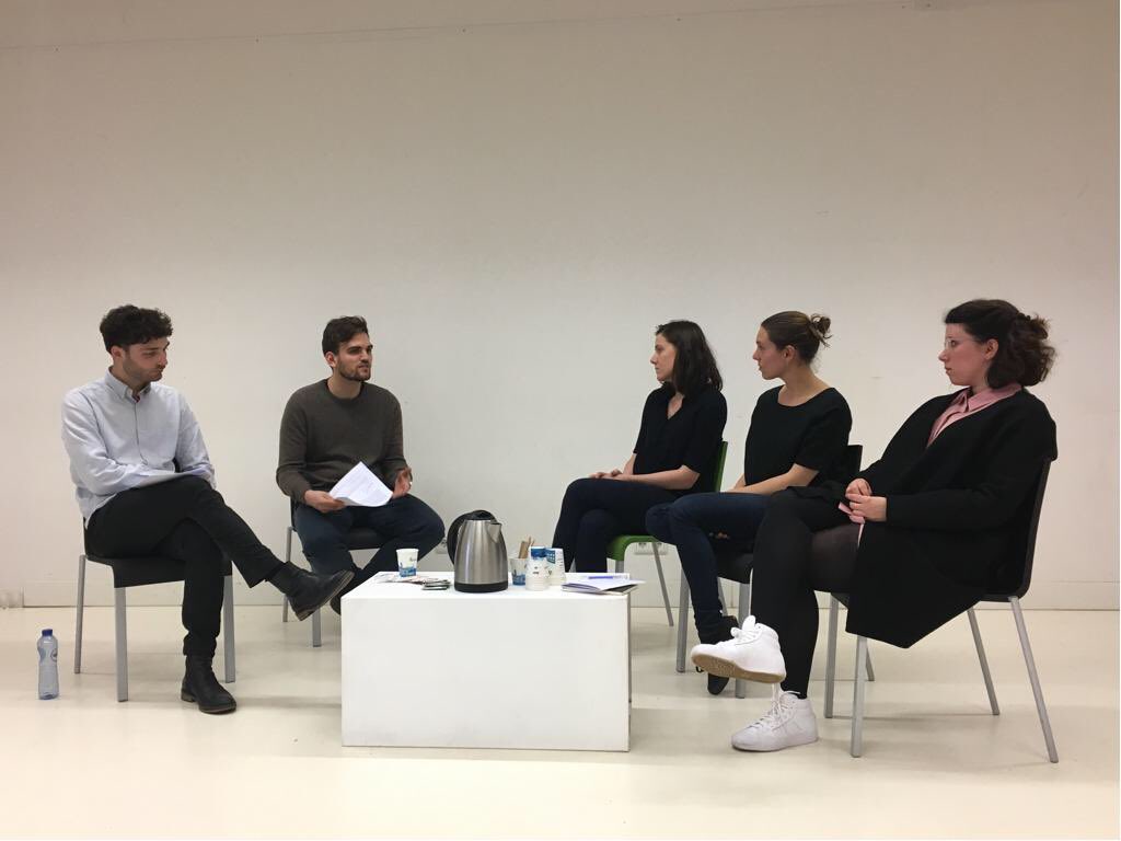 benjamints_'s tweet photo. Great to chair the discussion about the past, present + future of the M4H district in Rotterdam with Laura Ferriere &amp; Eleanore Delissen (This Is Bouw, The Commune) and Laura Jacobson (Buurman) today. #culturacommuna #explorelab #tudelft #collaborativepractice https://t.co/FU0A7xCUru