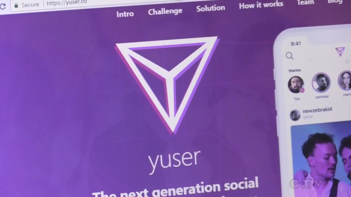 CTVLondon's tweet photo. Next big network. A London company hopes to launch the next big social network by investing in user rewards. @CelineMoreauCTV reports
https://t.co/yXAtuVLGv3 @yuser_network https://t.co/KznflMGuRS