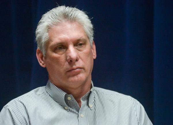 Miguel Diaz-Canel, Cuban First Vice-President.