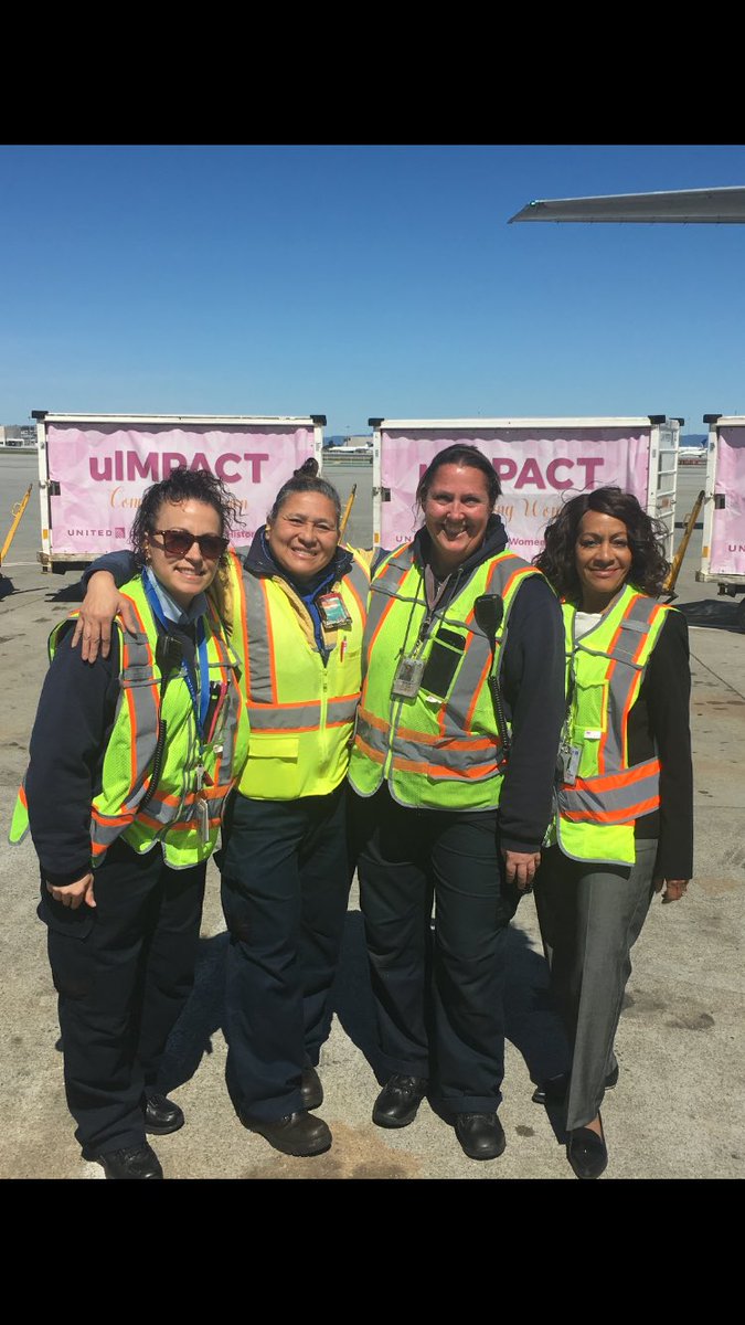 TeamSFOCG's tweet photo. SFO celebrating Women's History Month!  #uIMPACT #BeingUnited @weareunited @RichViera https://t.co/r3bAfTT4mP