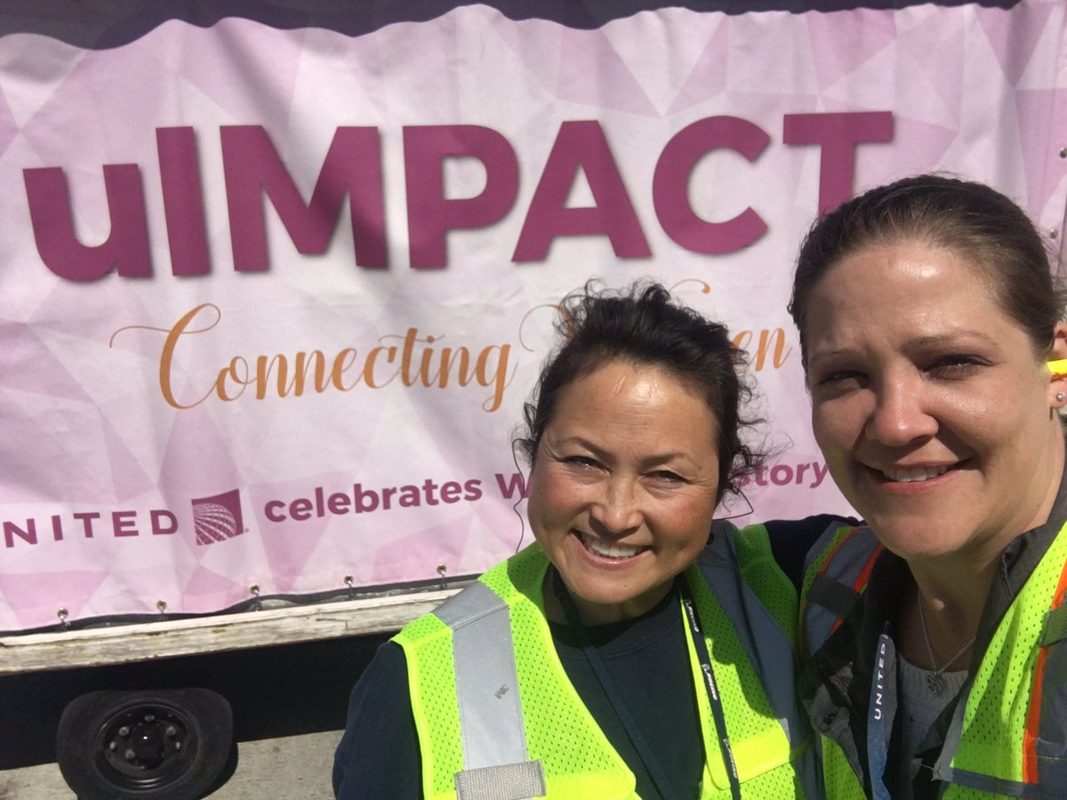 SFO celebrating Women's History Month! #uIMPACT #BeingUnited @weareunited @RichViera