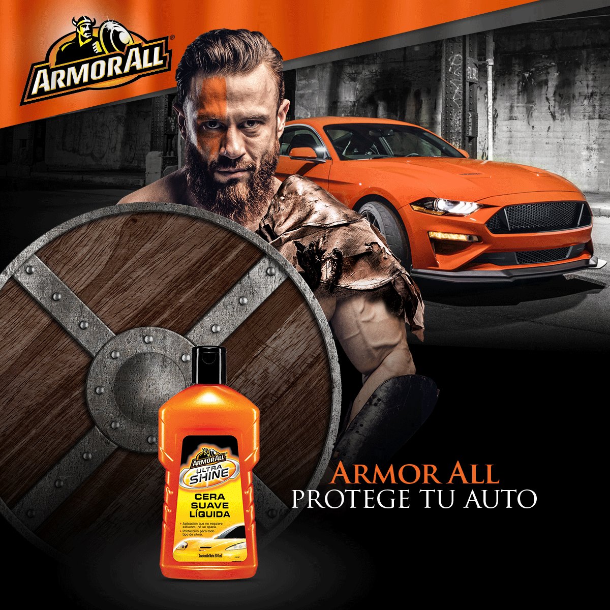armorallmx's tweet photo. Como buena vikinga, nuestra Cera Suave Ultra Shine protegerá tu auto de la lluvia gracias a su escudo protector 🛡. Adquiérela en   @autozonemexico. https://t.co/jFOdpq0mlE