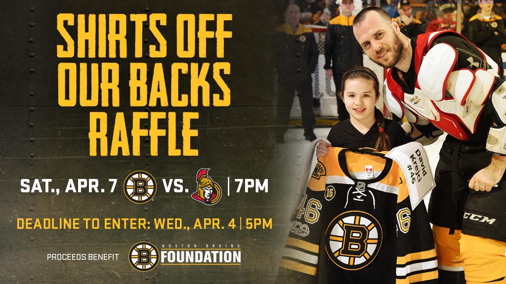 Boston Bruins on X: Purchase raffle tickets for a chance to win a