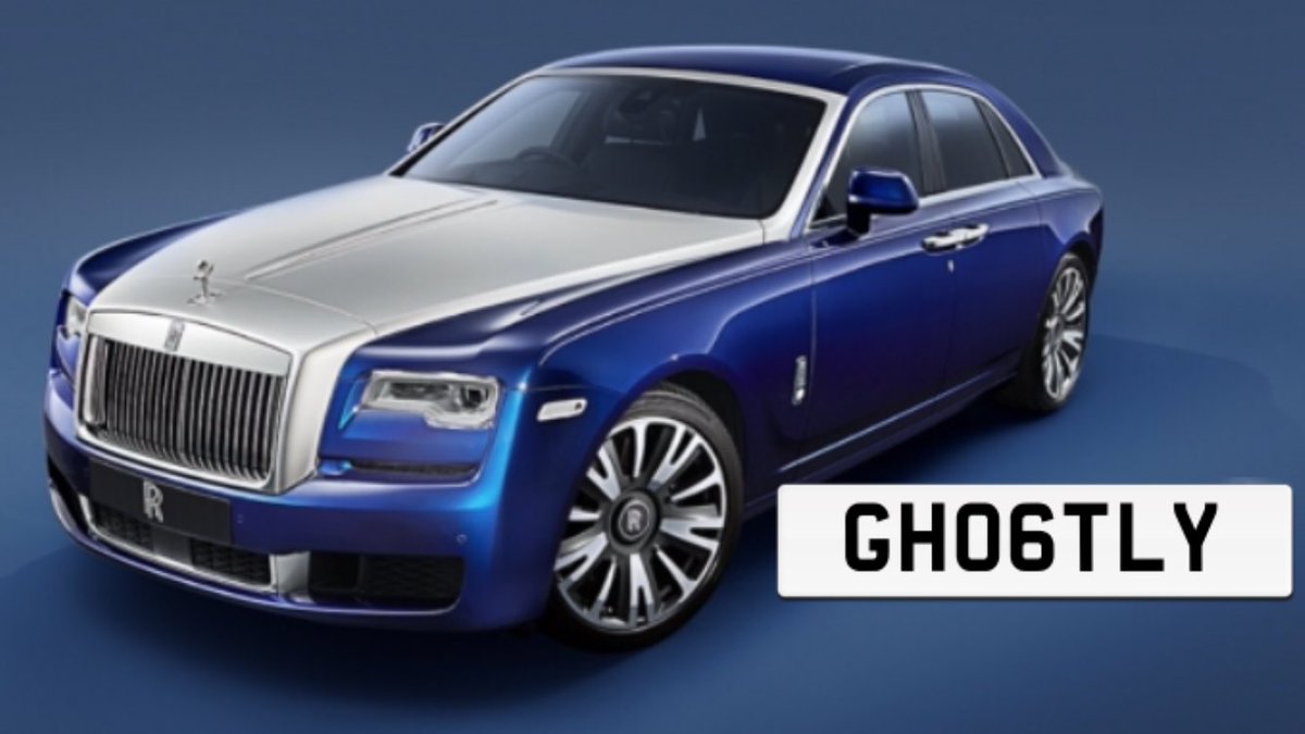 NumberPlatesCar's tweet photo. This plate #ForSale with Dorset Plates LTD would look great on a #RollsRoyce #Ghost #Ghostly #PrivatePlate #RegistrationPlate 👻 https://t.co/5BhT71QrCU