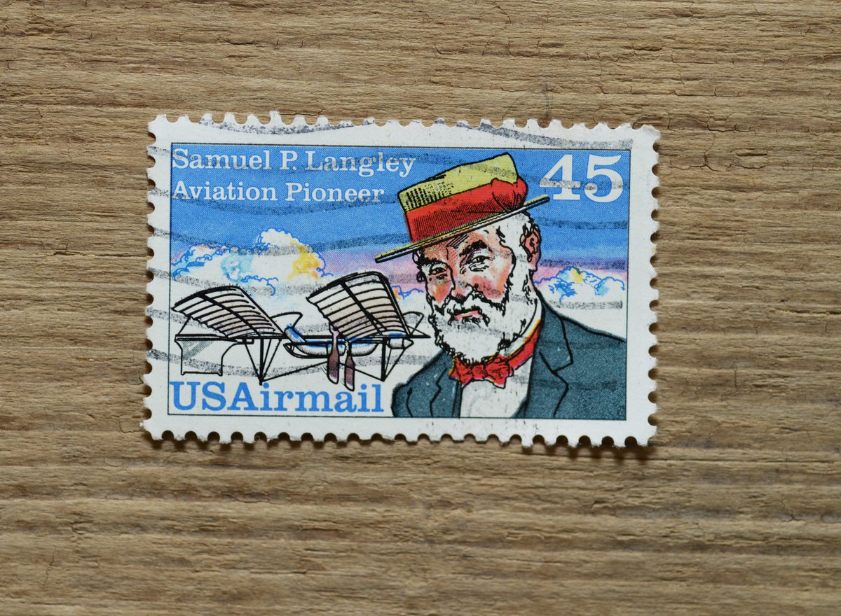 NewYorkStamps's tweet photo. #Samuel P. Langley / Aviation Pioneer #newyorkstamps https://t.co/SdxQVuxGIs
