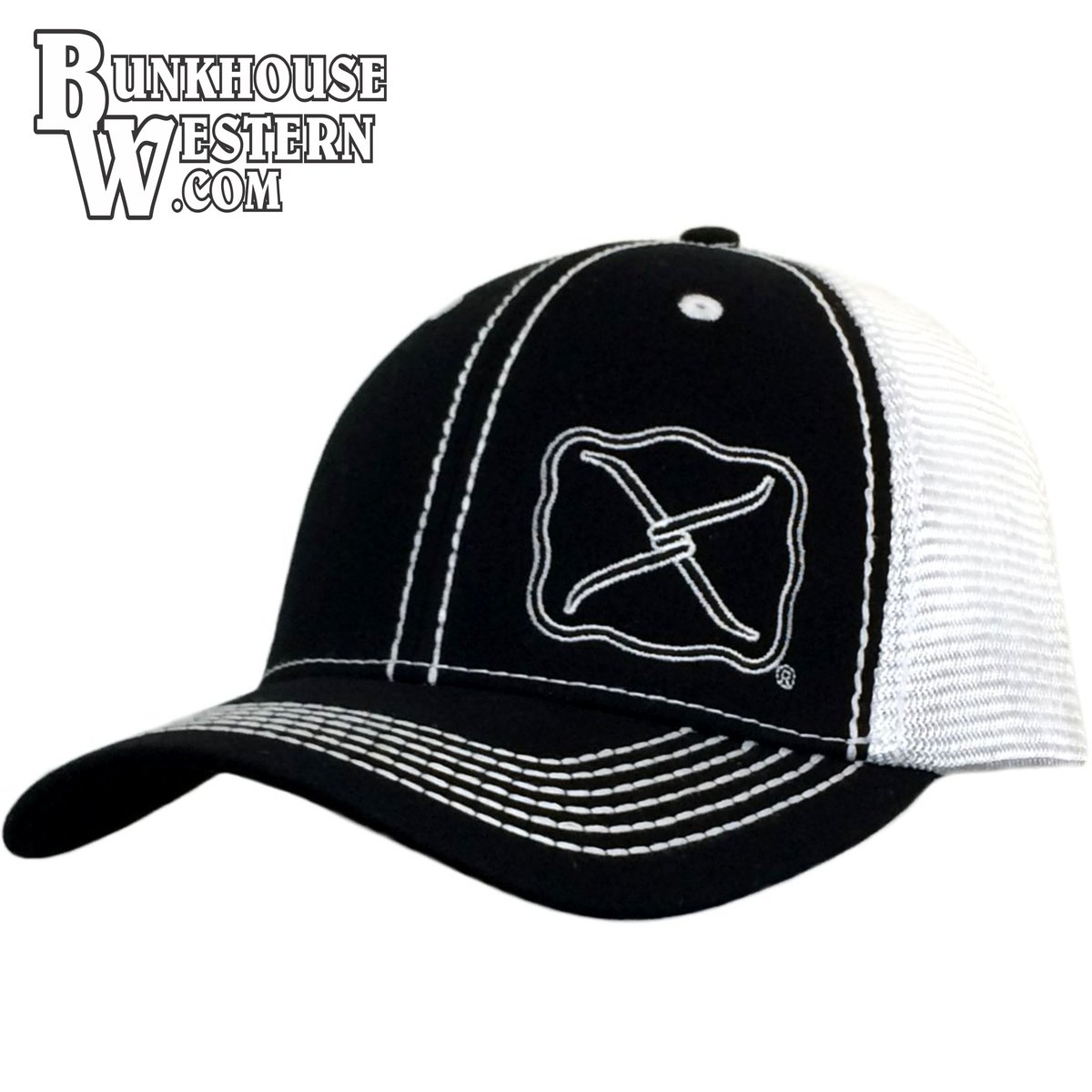 BunkhouseWest's tweet photo. NEW @twistedxboots Black &amp; White Cap ($20) available in store or online at: https://t.co/M6dM0016mr https://t.co/2fL6Zx0Pdi