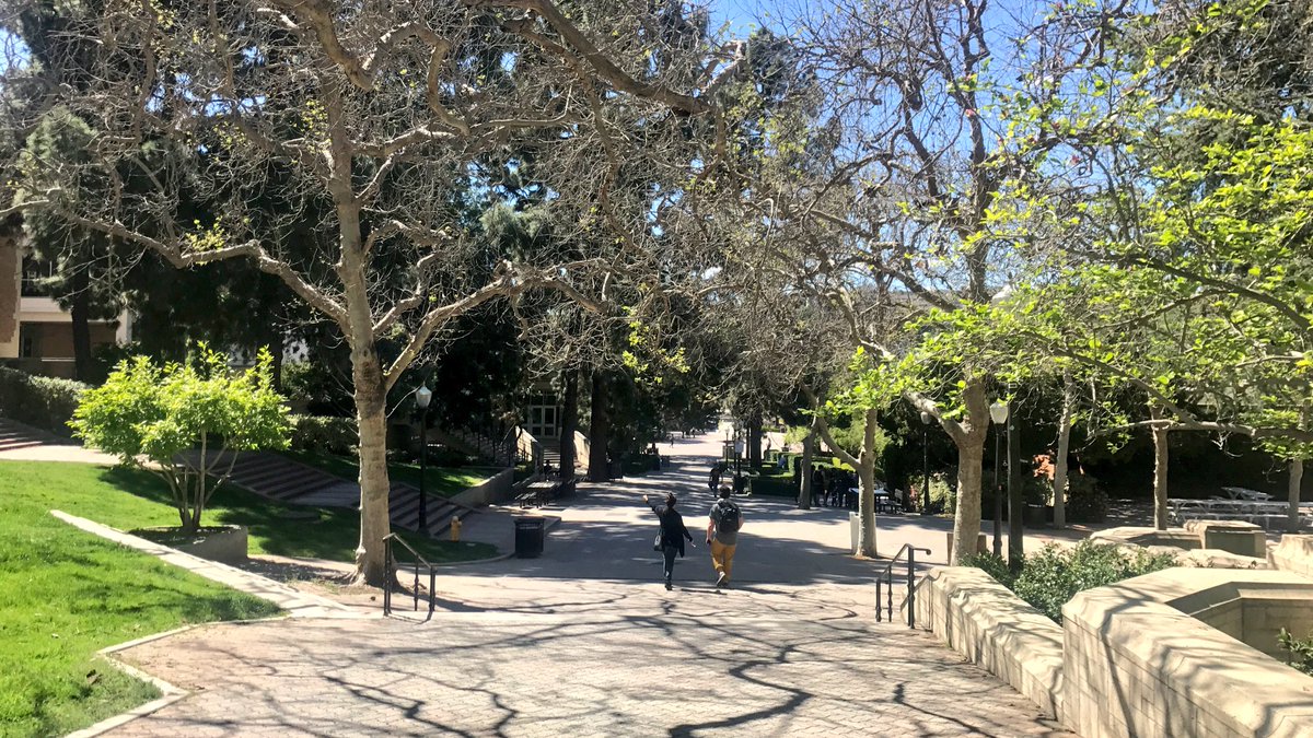UCLAVolunteer's tweet image. Enjoy your #springbreak, Bruins! Campus isn't the same without you. #bruinwalk #unrecognizable #campus 😳
