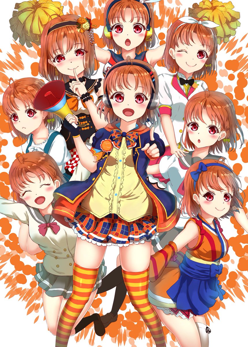 Aoiao 絵描き در توییتر ラブライブサンシャイン Aqours 高海千歌 イラスト おはようございます 最近 千歌ちゃんがアツい 推しが変わりそう 笑 ということで 千歌ちゃんがたくさん ちかまみれ のイラストです