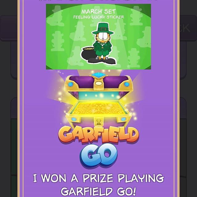 RiGoroforusVeda's tweet photo. Got one! #garfieldgo #garfield #iwonaprize https://t.co/OoEl8ZQ428 https://t.co/wGe3bYh0ET