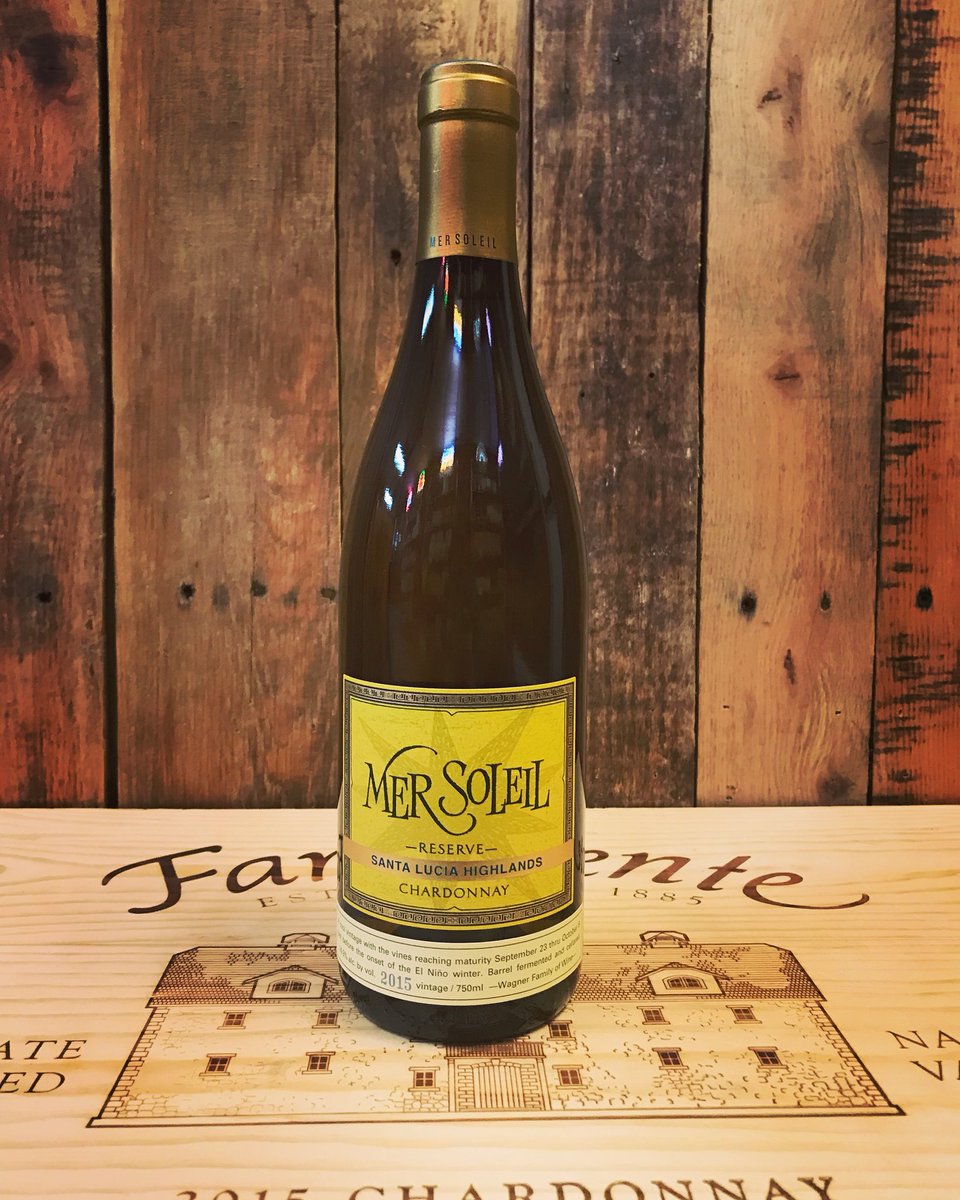 Grapevine_Wines's tweet photo. Chardonnay lover? Mer Soleil, one of the best chardonnays in our store, is on major sale right now! It’s currently $29.99, originally $49.99! #GrapevineWines #chardonnay #santalucia https://t.co/Gm76MQ1PXh