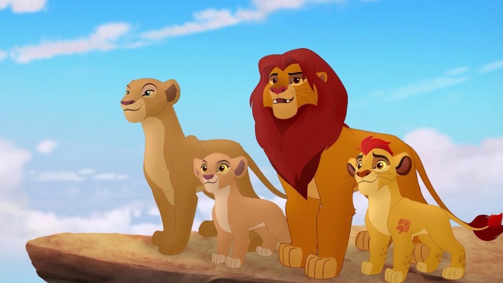 King from the Pridelands - Queen is Nala - Son is Kion- Daughter is Kiara- ...