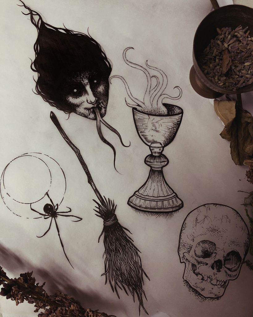 Witchy Tattoo Ideas