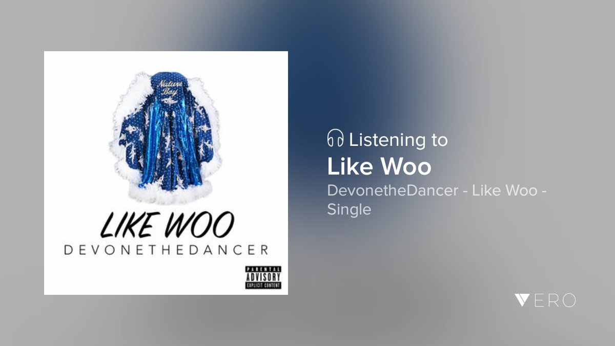 DevoneMusic_'s tweet photo. LISTEN TO MY NEW SONG #LIKEWOO 
#newmusic #newartist #hiphop #rapmusic #rap #music #spotify #soundcloud #applemusic @AppleMusic @VeroTrueSocial https://t.co/FKHCmfhNeJ